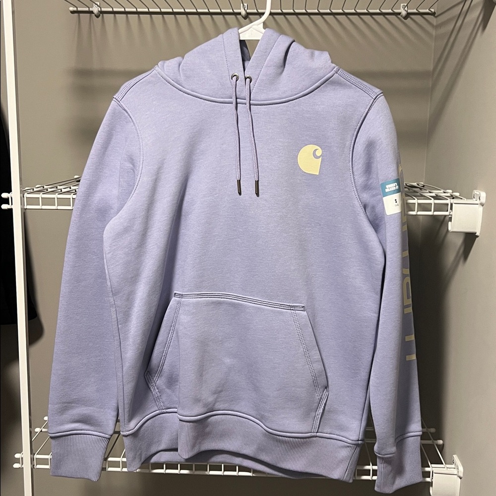 NWT * Carhartt Light Purple Hoodie Size Small